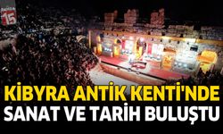 Kibyra Antik Kenti'nde Sanat ve Tarih Buluştu