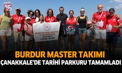 Burdur Master Takımı Çanakkale’de Tarihi Parkuru Tamamladı