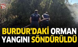 Burdur’daki Orman Yangını Söndürüldü