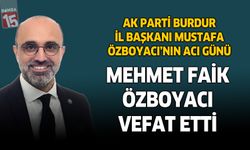 Mehmet Faik Özboyacı vefat etti