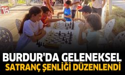 Burdur’da Geleneksel Satranç Şenliği Düzenlendi