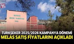 TÜRKŞEKER 2025/2026 Kampanya Dönemi Melas Satış Fiyatlarını Açıkladı