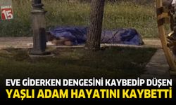 Eve Giderken Dengesini Kaybedip Düşen Yaşlı Adam Hayatını Kaybetti