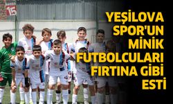 Yeşilova Spor'un Minik Futbolcuları Fırtına Gibi Esti