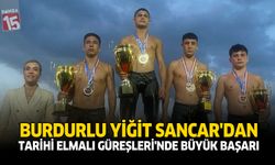 Burdurlu Yiğit Sancar’dan Tarihi Elmalı Güreşleri’nde Büyük Başarı