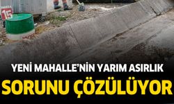 Burdur Yeni Mahallede yarım asırlık sorun çözülüyor