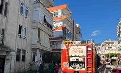 Alanya’da evin banyosunda çıkan yangın korkuttu