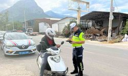 Antalya’da jandarmadan şok motosiklet denetimi