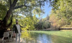 Antalya’da yazın tamamen kuruyan Üzümdere Irmağı yağışlarla yeniden suya kavuştu