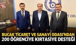 Bucak Ticaret ve Sanayi Odası’ndan 200 Öğrenciye Kırtasiye Desteği