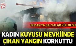 Bucak’ta Balyalar Kül Oldu: Kadın Kuyusu Mevkiinde Çıkan Yangın Korkuttu