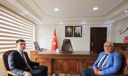 Başkan Arslan’dan Kaymakam Çelik’e hayırlı olsun ziyareti