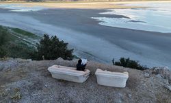 Buzul çağından bu yana Eğirdir Gölü ilk kez ikiye bölündü