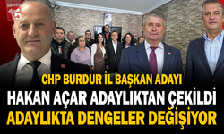 CHP Burdur İl Başkan Adayı Hakan Açar Adaylıktan Çekildi