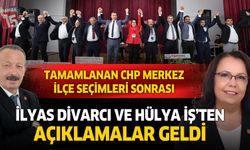 CHP Burdur Merkez İlçe Başkanı seçilen İlyas Divarcı ve Hülya İş'ten basın açıklaması