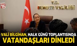 Vali Bilgihan, Halk Günü Toplantısında Vatandaşları Dinledi