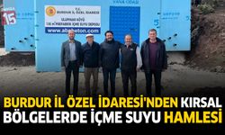 Burdur İl Özel İdaresi’nden Kırsal Bölgelerde İçme Suyu Hamlesi