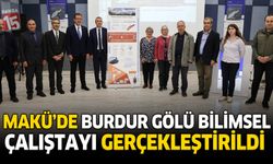 MAKÜ’de Burdur Gölü Bilimsel Çalıştayı Gerçekleştirildi