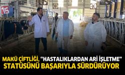 MAKÜ Çiftliği, “Hastalıklardan Ari İşletme” Statüsünü Başarıyla Sürdürüyor
