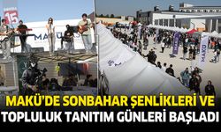 MAKÜ’de sonbahar şenlikleri ve topluluk tanıtım günleri başladı