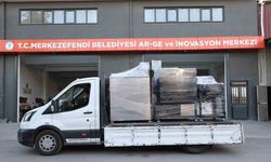 Merkezefendi Belediyesinin 31. mama makinesi Eskişehir’e teslim edildi