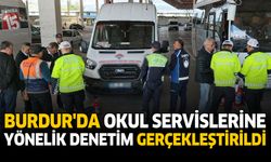 Burdur’da Okul Servislerine Yönelik Denetim Gerçekleştirildi