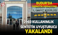 Burdur'da narkotik operasyonu