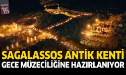 Sagalassos Antik Kenti Gece Müzeciliğine Hazırlanıyor