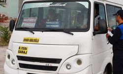 Şehir içi dolmuşlarda trafik denetimi