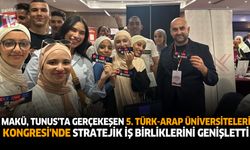 MAKÜ, Tunus’ta Gerçekleşen 5. Türk–Arap Üniversiteleri Kongresi’nde Stratejik İş Birliklerini Genişletti