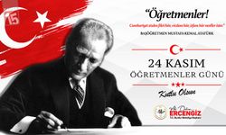 Burdur Belediye Başkanı Ecz. Ali Orkun Ercengiz'den Öğretmenler Günü mesajı