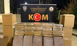Afyonkarahisar'da yaklaşık 300 bin adet doldurulmuş kaçak makaron ele geçirildi