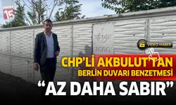 CHP’li Akbulut’tan Tren Garı Önünde Tepki “Berlin Duvarı Gibi”