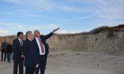 Başkan Kumral devam eden projeleri yerinde inceledi