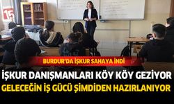 Burdur İŞKUR Meslek Danışmanları Köy Köy Dolaşıyor: Öğrencilere Geleceklerini Şimdiden Planlama Fırsatı