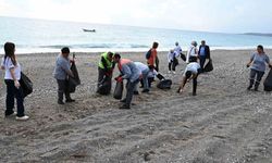 Çamyuva Sahili’nde temizlik