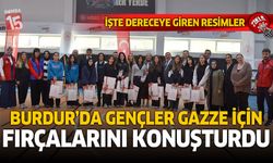 Gençlerden Gazze’ye Sanatla Destek: Burdur’da Resim Yarışması Sonuçlandı