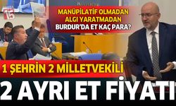 Bir şehrin iki milletvekilini karşı karşıya getiren et fiyatı