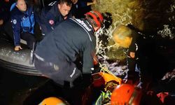 Falezlerden düşen şahıs AFAD ve itfaiye tarafından kurtarıldı