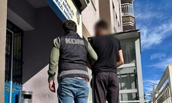 Hapis cezasıyla aranan şahsı polis yakaladı