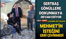 Gölhisar’da Yürek Isıtan Dokunuş: Başkan Sertbaş’tan Mehmet’i kırmadı