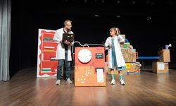 Isparta Belediyesi Şehir Tiyatroları çocuklarla buluştu