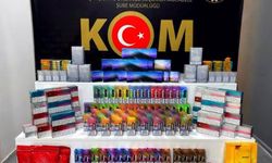 Isparta'da kaçakçılık operasyonunda çok sayıda kaçak tütün ürünü ele geçirildi