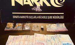 Isparta'da satışa hazır esrar ele geçirildi