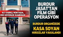 Burdur JASAT’tan Film Gibi Operasyon. Burdur OSB Kasa Hırsızları Yakalandı