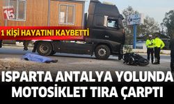Antalya Girişinde Motosiklet Tırı Arkadan Çarptı: Sürücü Hayatını Kaybetti