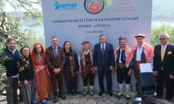 Kemer'de coğrafi işaret başvurusu yapılan ürünler tanıtıldı