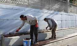 Kepez Belediyesi'nden okullara estetik dokunuş