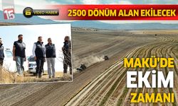 Burdur Mehmet Akif Ersoy Üniversitesinde ekim zamanı