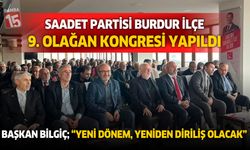 Saadet Partisi Burdur İlçe Başkanı Ömer Faruk Bilgiç oldu